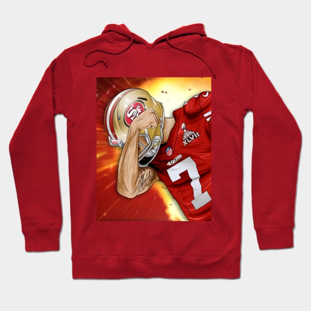 COLIN KAEPERNICK / GOLD Hoodie by Jey13